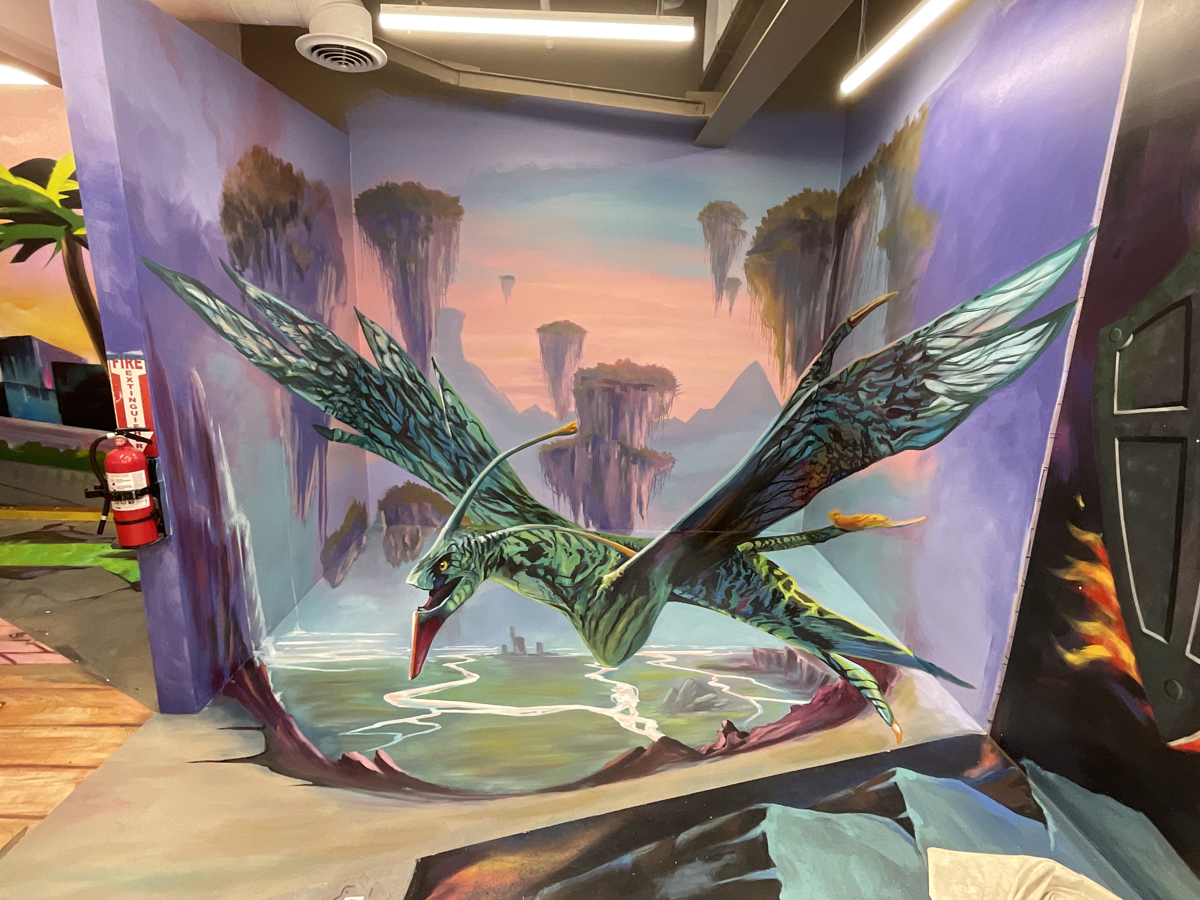 Miami Museum Fantasy Mural